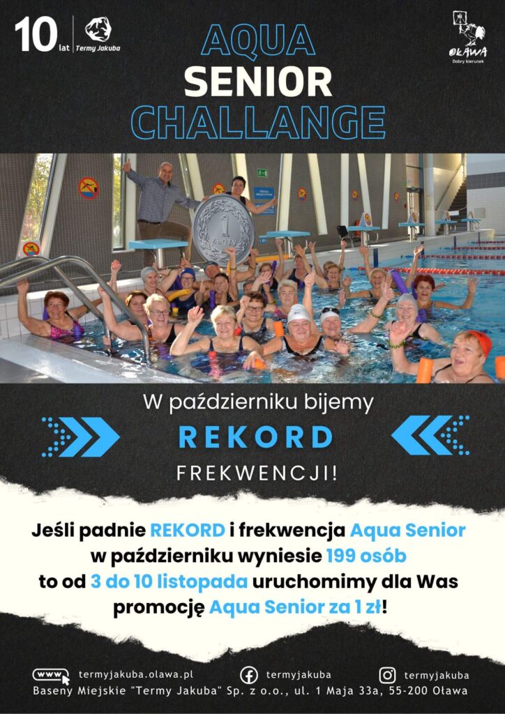 Aqua Senior Challenge Part 3 Termy Jakuba Oława
