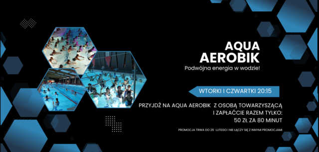 Przedłużamy promocję na Aqua Aerobik